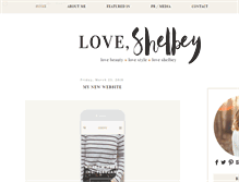 Tablet Screenshot of loveshelbey.com